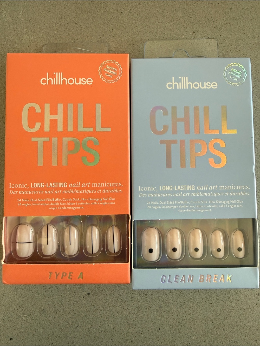 ChillHouse Chill Tips Duo — type a & clean break